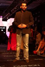 Zaheer Khan on Day 5 at Lakme Fashion Week 2015 on 22nd March 2015